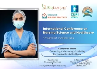 International conference on nursing science and healthcare (ICNSH)