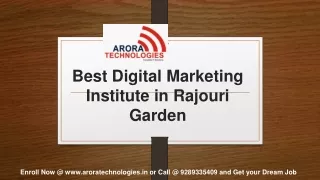 best digital marketing institute in rajouri garden