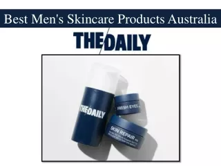 Best Men's Skincare Products Australia