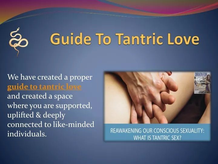 we have created a proper guide to tantric love