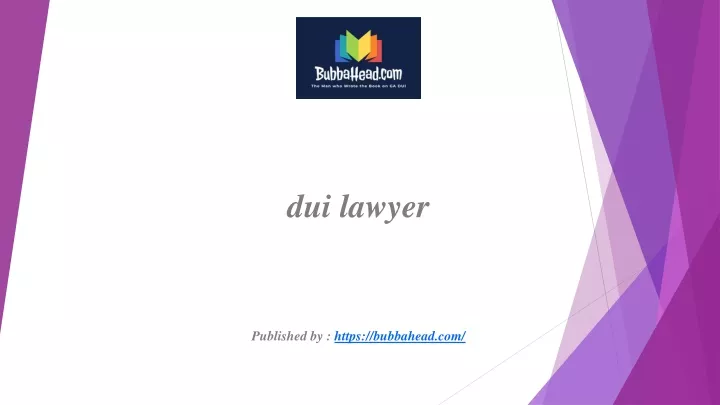 dui lawyer published by https bubbahead com