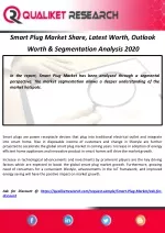 Smart Plug Market Share, Latest Worth, Outlook  Worth & Segmentation Analysis 2020 - slide 1