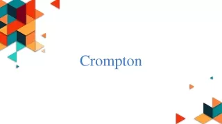 Buy Crompton Fans, Home Appliances & Led Lights At Best Price Online in India
