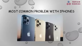most common problem with iphones