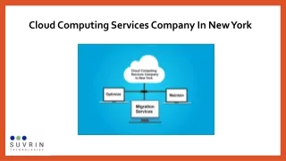 cloud computing services company in new york