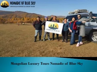 Mongolian luxury tours