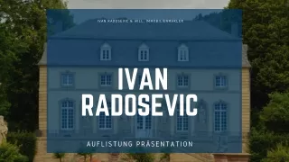 Ivan Radosevic - Werden Sie ein erfolgreicher Immobilienmakler