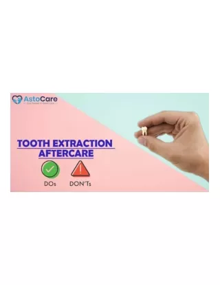 Tooth extraction can be a very painful experience and it can further turn ugly if