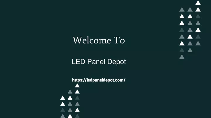 welcome to led panel depot https ledpaneldepot com