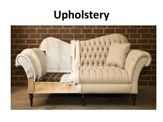 upholstery