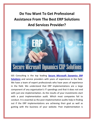 do you want to get professional assistance from