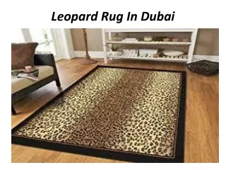 leopard rug in dubai