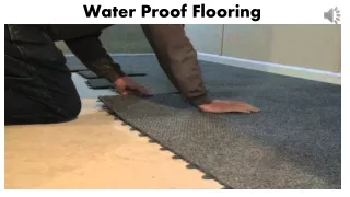 water proof flooring
