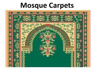 mosque carpets