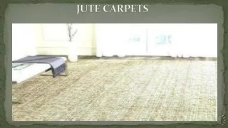 jute carpets
