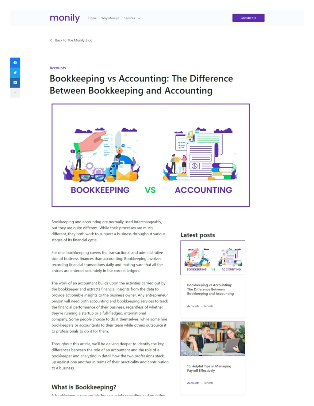 PPT - Bookkeeping vs Accounting: The Difference Between Bookkeeping and ...