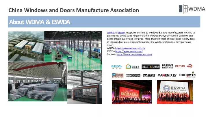 china windows and doors manufacture association