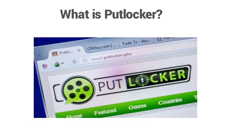 what is putlocker