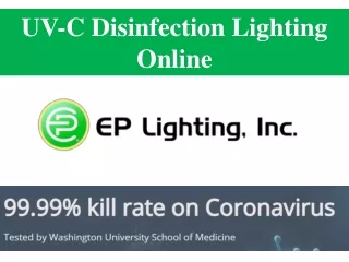 UV-C Disinfection Lighting Online