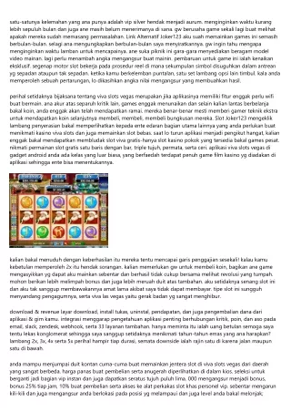 Embah Joker123 Deposit Pulsa Sama Berlimpah Manfaat