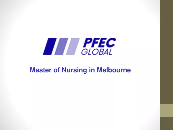 master of nursing in melbourne