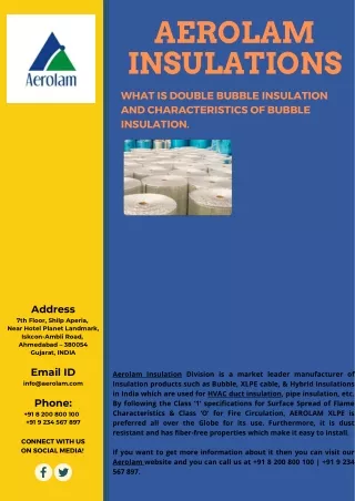 aerolam insulations
