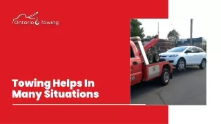 towing helps in many situations