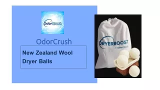 New Zealand Wool Dryer Balls - OdorCrush