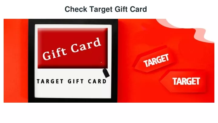 check target gift card
