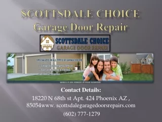 Best quality of Garage Door Cables in Scottsdale