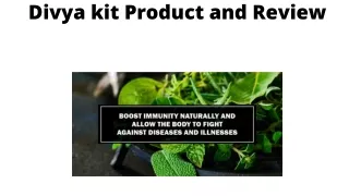 divya kit product and review