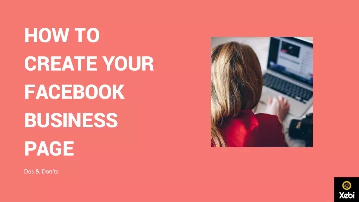 how to create your facebook business page