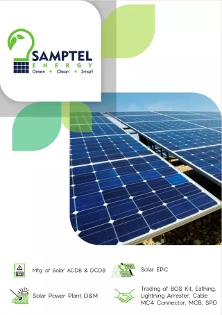 Best Solar Rooftop Panel in Ahmedabad,Gujarat | Solar Rooftop Panel, Solar Rooftop Panel Price at Samptel energy