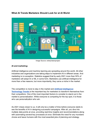 what ai trends marketers should look