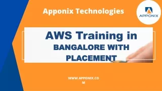 AWS Certification Training in Bangalore with Placement