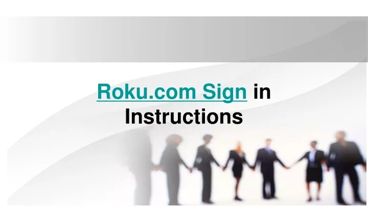 roku com sign in instructions