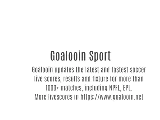 Goalooin Sport