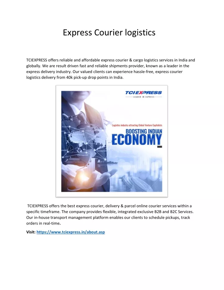 express courier logistics