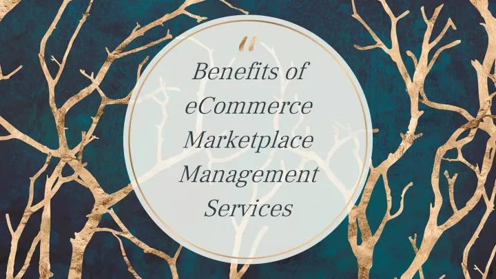benefits of ecommerce marketplace management