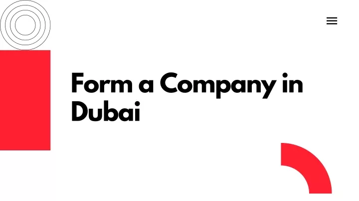 form a company in dubai