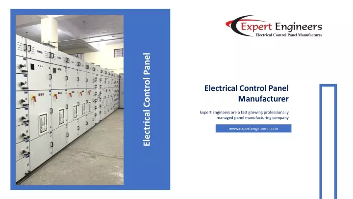 electrical control panel manufacturer