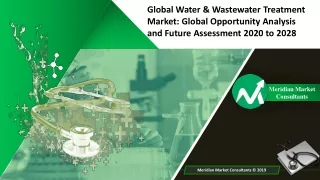 Global Water and Wastewater Treatment Market is Expected to Reach at a Value of US$ 526.7 Bn by 2028