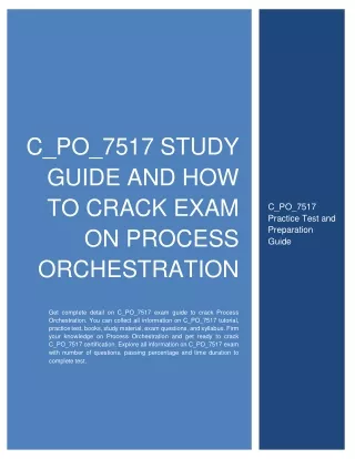 c po 7517 study guide and how to crack exam