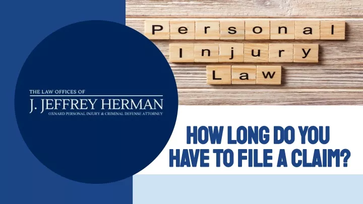 How Long Do You Have To File Workers' Comp