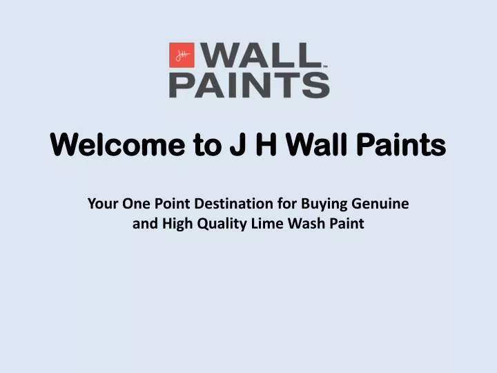 welcome to j h wall paints
