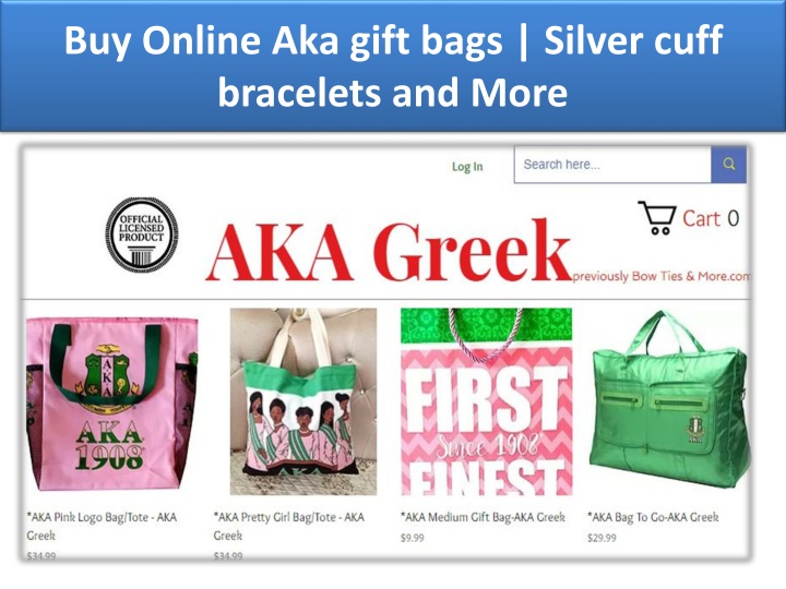 buy online aka gift bags silver cuff bracelets and more
