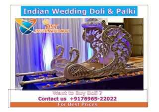 Wedding Doli & Palki - DST Exports