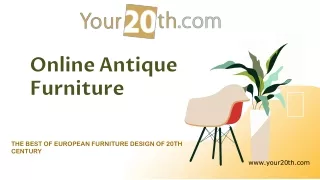 Online Antique Furniture