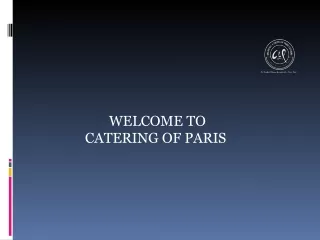 welcome to catering of paris