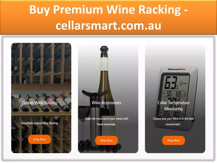 buy premium wine racking cellarsmart com au